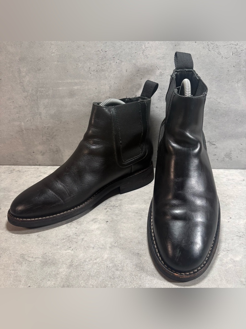 Thursday Boot Company Duke Everyday Men's Chelsea Boot Size 6.5 Black Leather